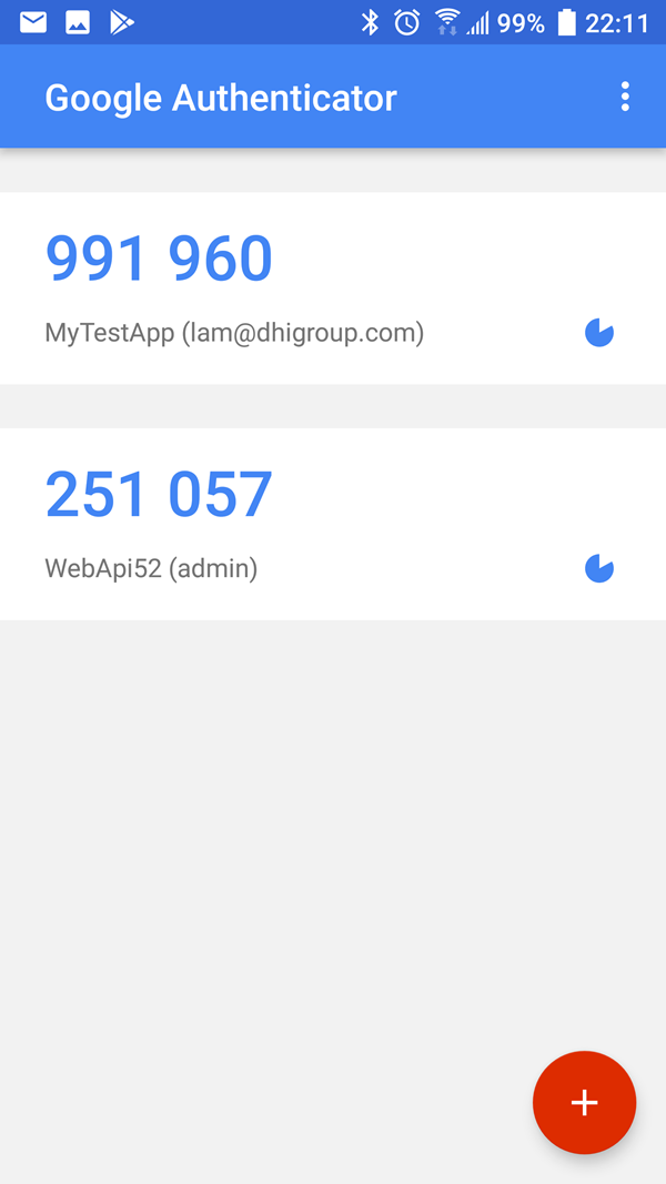 GoogleAuthenticator